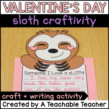 Preview of Valentines Day Craft | Valentine's Day Writing | Valentine's Day Bulletin Board