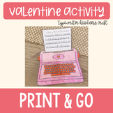 Valentines Day Craft, Valentines Day Activity, Kindness Cr
