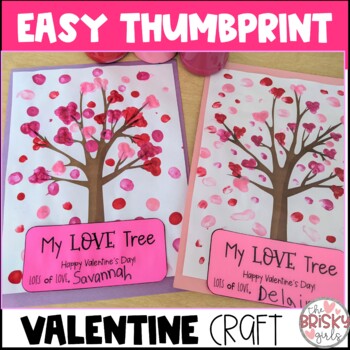 Family Night Valentine Crafts {Love Trees} 
