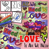 Valentines Day Coloring Collaboration Poster Collaborative