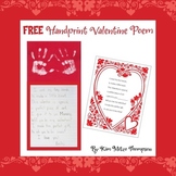Valentine's Day Craft:Handprint Poem
