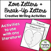 Love and Break-Up Letter Worksheets for ANY Literature