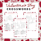 Valentines Day Crosswords puzzles | Valentines Day Activities