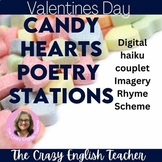 Valentines Day Digital Candy Heart Poetry Stations with Go