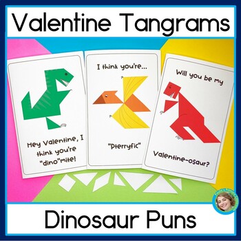 Dinosaurs Tangram Puzzles, Printable Tangrams