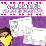 Valentines Day Directed Drawings and Writing