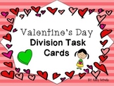 Valentine's Day- Division Task Cards (Differentiated)