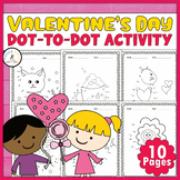 Valentines Day Dot to Dot Activity Book | Valentines Day C