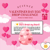 Valentines Day Egg Drop- Science (Engineering Design)