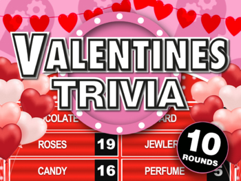 Preview of Valentines Day Family Feud Game || Valentines PowerPoint Game