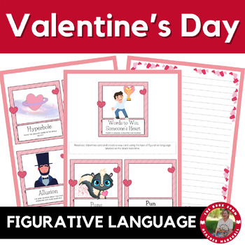 Preview of Valentines Day Figurative Language Activities