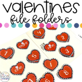 Valentine's Day File Folder Activities for Special Education