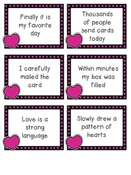 Valentine's Day Fluency Phrases by Hannah Burns | TPT