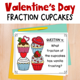 Valentines Day Fraction Activity - Fractions of a Set with