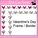 Valentine's Day Clip Art Frame / Borders