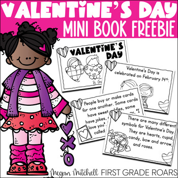 Preview of Valentine's Day Mini Reader Freebie