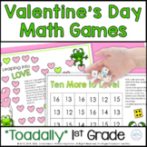 Valentines Day Math Games | 1st Grade Addition Subtraction