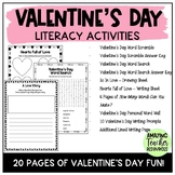 Valentine's Day Literacy Activities