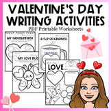 Valentines Day Fun Activities Printable PDF No Prep Worksh