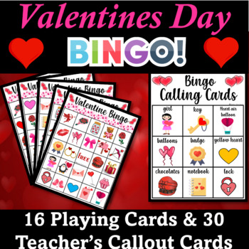 Valentines Day Games - BINGO, Movement Cards, Would you Rather ...