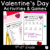 Valentines Day Games Class Party Activities
