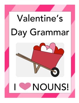 Preview of Valentine's Day Grammar: I Love Nouns!