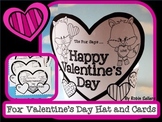 Valentine's Day Hat and Printable Valentines with a Fox {V