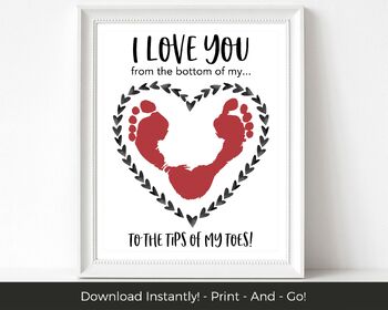 Valentines Day Heart Handprint Craft - Easy Class Art Activity ...