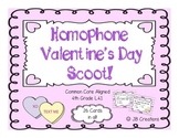 Valentine's Day Homophone Scoot Activity for 4th Grade