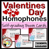 Valentines' Day Homophones Boom Cards Homophones Activity