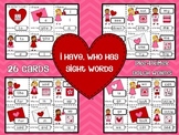Valentine's Day I Have, Who Has Card Game - Sight Words