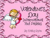 Valentine's Day Informational Text Posters and Coloring Book