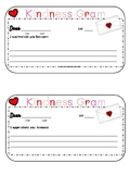 Valentines Day Kindness Grams Random Act of Kindness Grams
