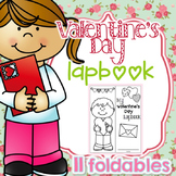 Valentine's Day Lapbook { with 11 foldables! } V-Day Resea
