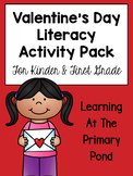 Valentine's Day Literacy Centers and Activities {Kindergar
