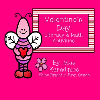 Preview of Valentine's Day Literacy & Math Activities