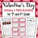 Valentine's Day Literacy and Math Centers