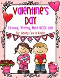 Valentine's Day Literacy, Math, and Writing MEGA Unit