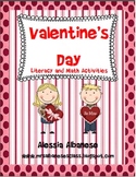 Valentine's Day Literacy and Math Activities