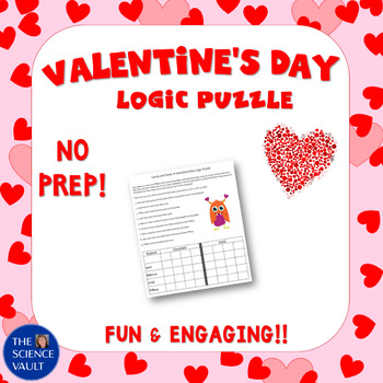 Preview of Valentine's Day Logic Puzzle for Developing Critical Thinking