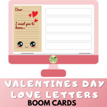Preview of Valentines Day Love Letters Boom Cards™