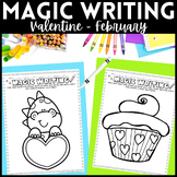 Valentines Day Magic Writing Activity for Sight Word and S