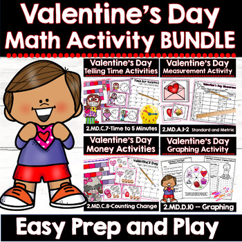 Preview of Valentines Day Math Activities