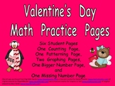 Valentine's Day Math Activities for Kindergarten
