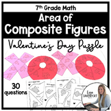 Valentines Day Math Activity - Area of Composite Figures