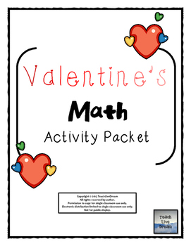 Preview of Valentine's Day Math (Common Core Aligned)