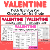 Valentines Day Math Activity for Kindergarten 1st Grade