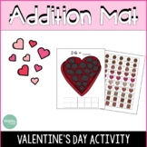 Valentine's Day Math Addition Mats