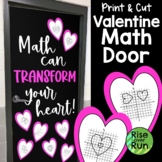 Valentines Day Math Door or Bulletin Board Design