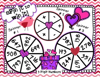 Preview of Valentine's Day Math Extravaganza-Free Game